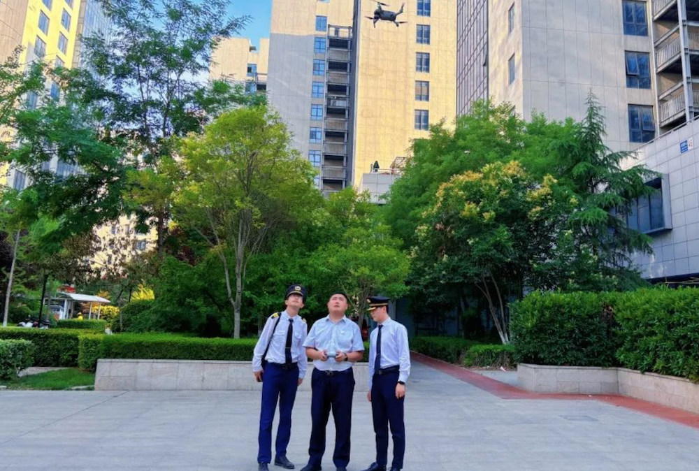 報(bào)告！魯商服務(wù)“空中巡檢員”已上崗，“頭頂安全”有保障